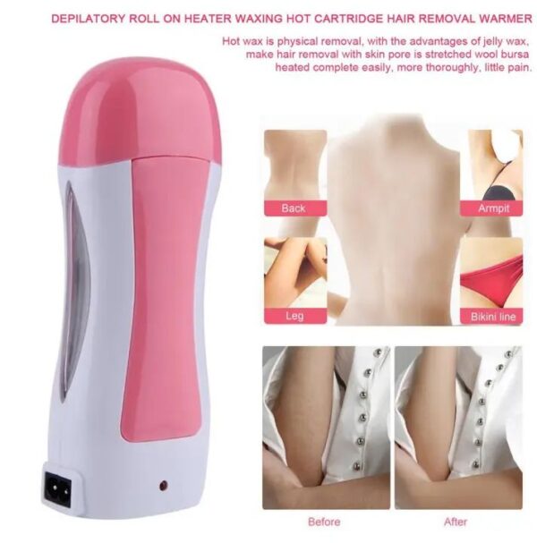 3 in 1 Wax Depilatory Refill Machine With Roller Wax And Depilatory Wax Paper Universal Electric Wax Heater - Image 7