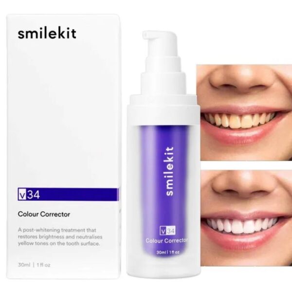 30ml V34 Purple Whitening Toothpaste Remove Stains Reduce Yellowing Care For Teeth Gums Fresh Breath Brightening Teeth - Image 6