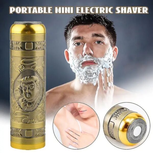 A8 Trimmer Portable Mens Electric Shaver Beard Trimmer Usb Rechargeable Mini Face Razor Shaving Machine Facial Hair Remover For Men - Image 3