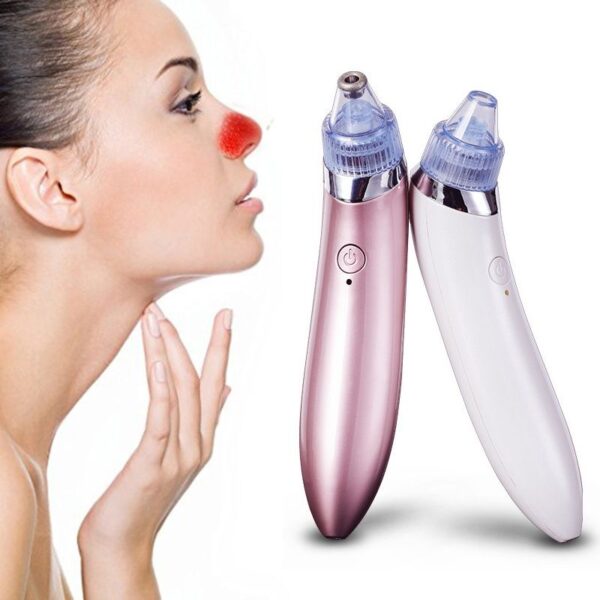 Chargeable Blackhead Removal Machine Black Head Remover Machine - Acne Pimple Pore Cleaner Vacuum Suction Tool Blackhead Removal On Nose Sucking Machine Blackheads Removal Device Derma Suction - Image 4