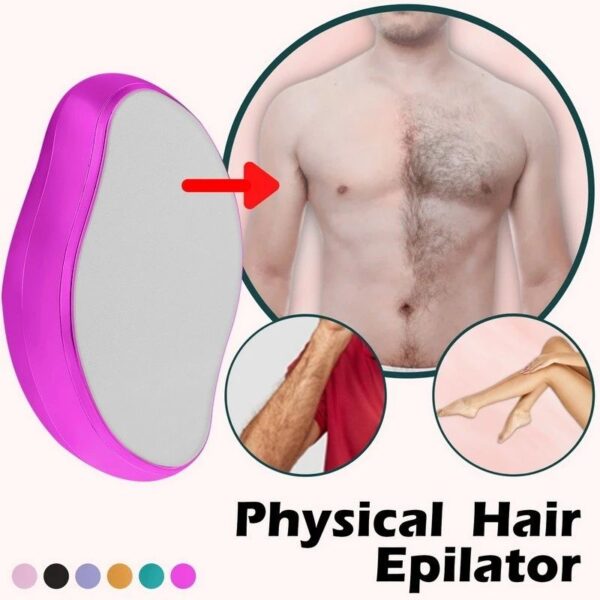 Crystal Hair Remover - Portable Epilator for Men and Women Full Body - Magic Crystal Hair Removal Eraser - Image 7