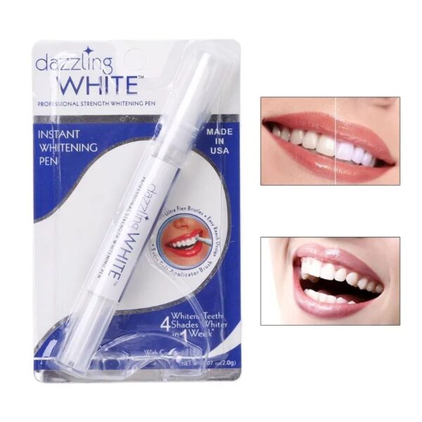 Dazzling White Teeth Whitening Pen Easy To Use Instant Tooth Bleaching Whiter Dental Lab Gel Cleaning Remove Stain Oral Hygiene - Image 3