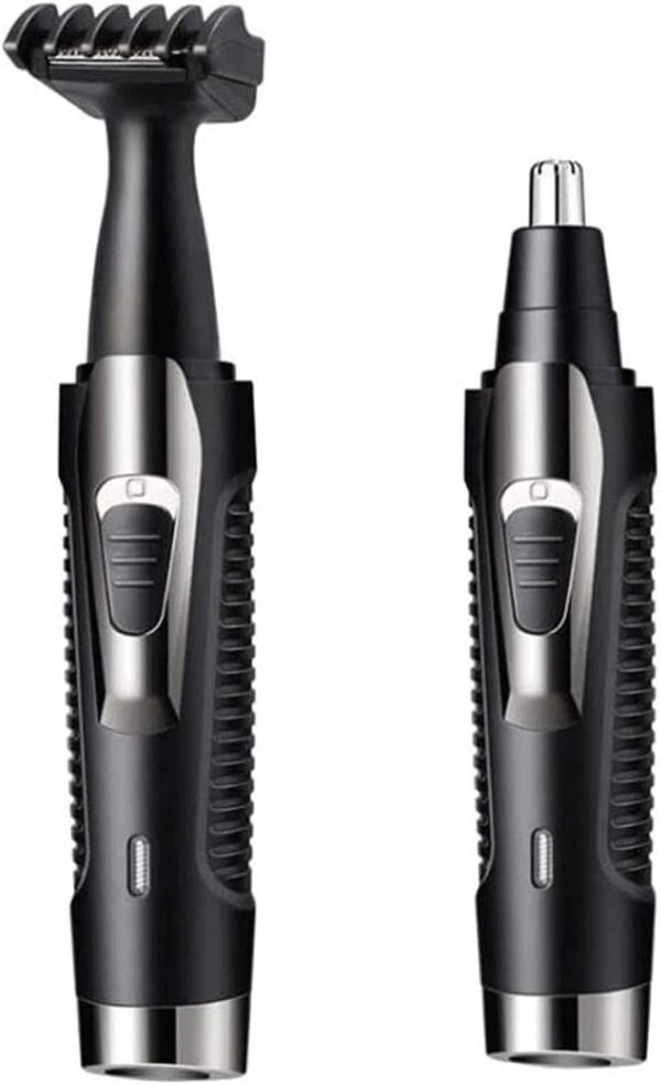 Ear Nose Hair Trimmer for Men Women USB Rechargeable Electric Facial Hair Trimmer with Dual-Edge Stainless Steel Blades - Image 7