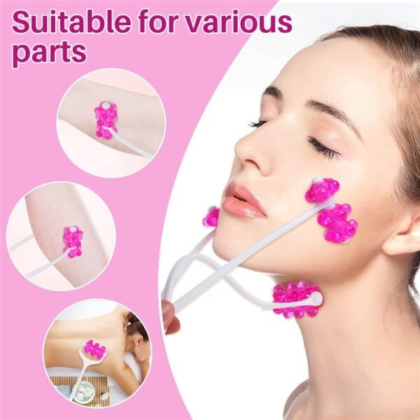 Facial Face Up Roller Massager For Slimming Remove Chin Neck Beauty Tools - Image 2