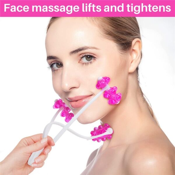 Facial Face Up Roller Massager For Slimming Remove Chin Neck Beauty Tools - Image 7