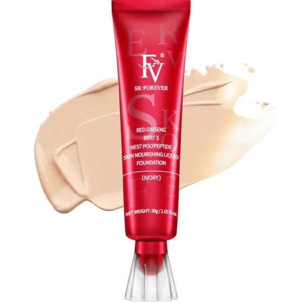 FV Liquid Foundation Oil control Waterproof Hydrating Makeup Base Cream - Image 2