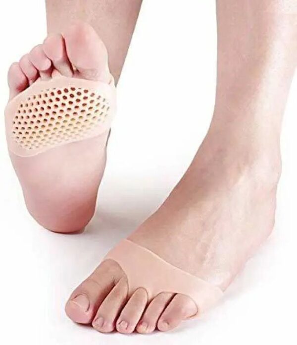 Insoles Forefoot Pads for Women High Heel Shoes Foot Blister Care Toes Insert Pad Silicone Gel Insole Cushions Pain Relief Splin - Image 5