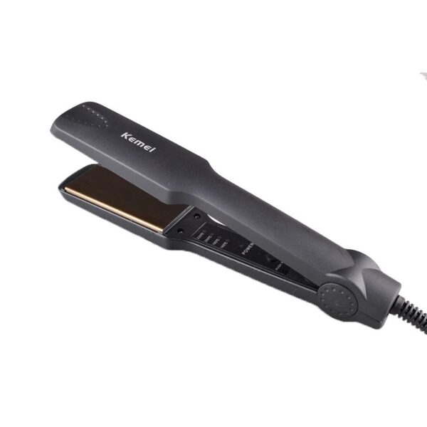 Kemei KM-329 Professional Hair Straightener With Temperature Control- For Women - Image 6