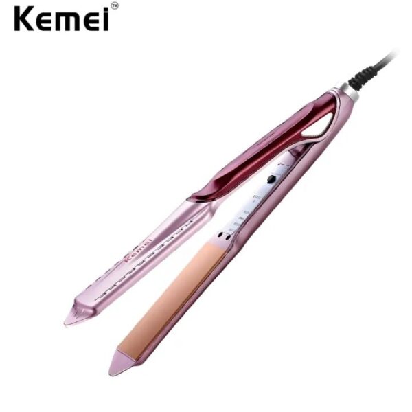 Kemei KM 471 Professional Hair Straightener with Temperature Control - Image 3