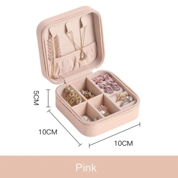 Jewellery Box Organizer Box for Travelling Leather Box Hair Accessories - Image 7