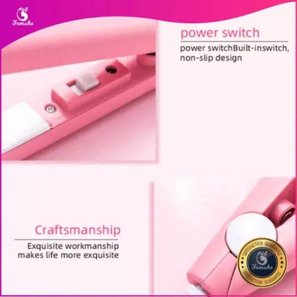 Mini Hair Straightener And Get Free Gift - Image 4