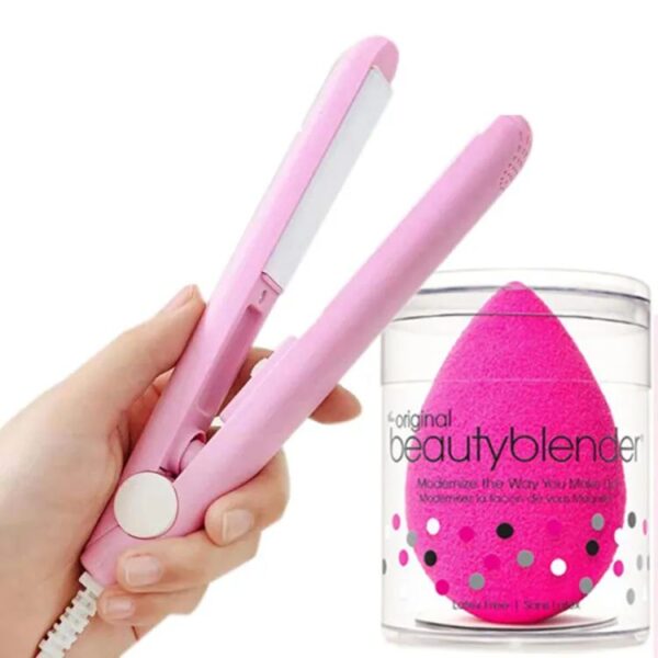 Mini Hair Straightener And Get Free Gift - Image 5