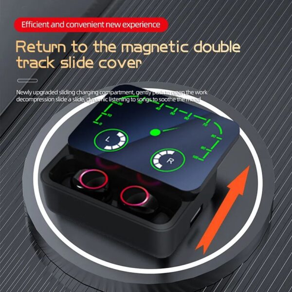 NEW M90 Max TWS WIRELESS Earbuds HIFI Stereo Earbuds With 1200 Mah Battery - Image 6