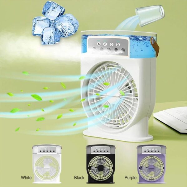 Refrigeration Air Conditioner Mini Electric Fan - Image 3