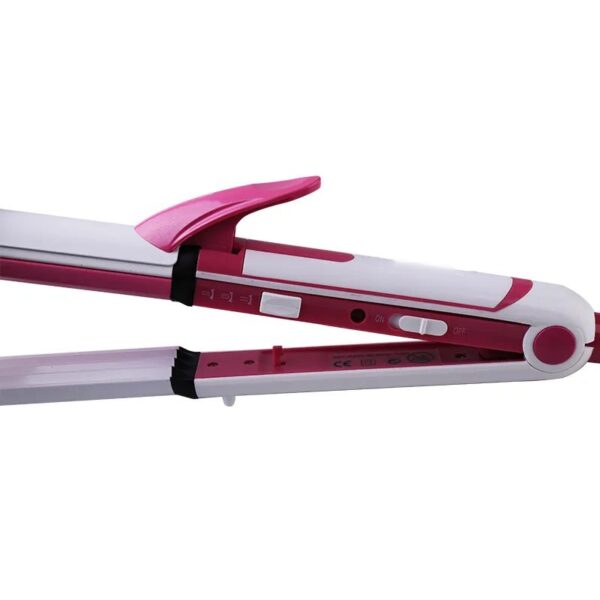 Shinon SH-8088 3 In 1 Professional Electric Hair Straightener - Best Quality series with 360 Rotation Swivel Cord - All In 1 Curling Rolling Crimping - Curler - Hair Roller - Image 6