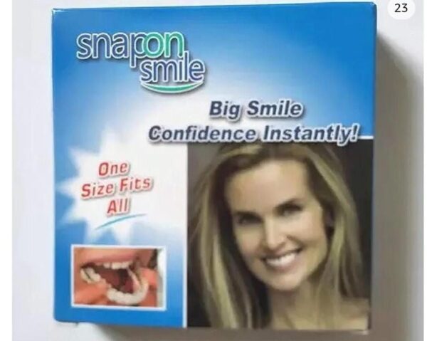 Snap On Smile Veneers Teeth For Men And Women Moldable False Artificial Braces Teeth Kits - Image 2