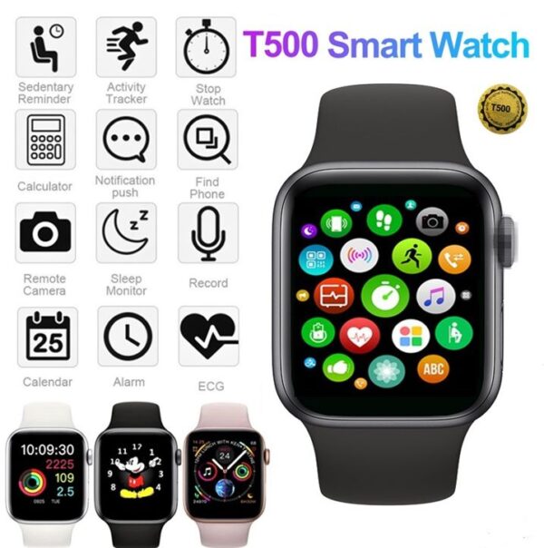 T500 Bluetooth Smart Watch Smart Watch For Men & Women |Call Player Fitness Tracking Smartwatch for Android iOS - Image 5