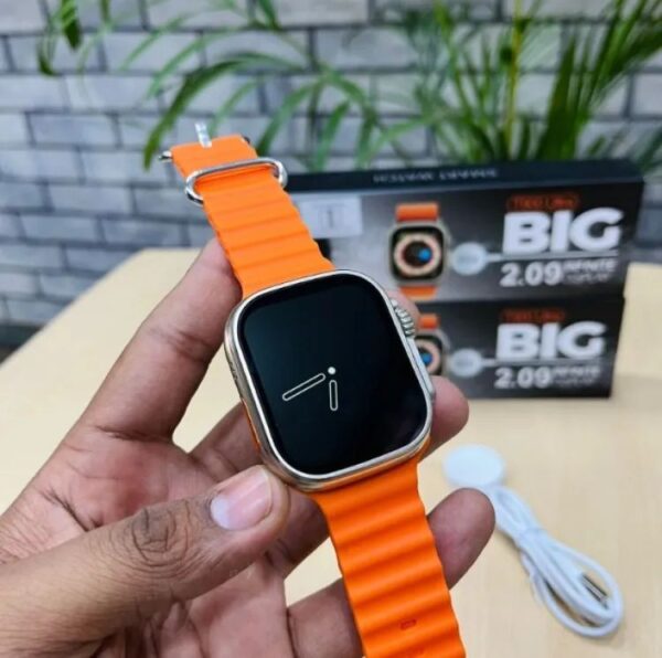 T900 Ultra Smart Watch Infinite Display 49MM Dial Size Built in Games Bluetooth Calling Crown Working - Image 3