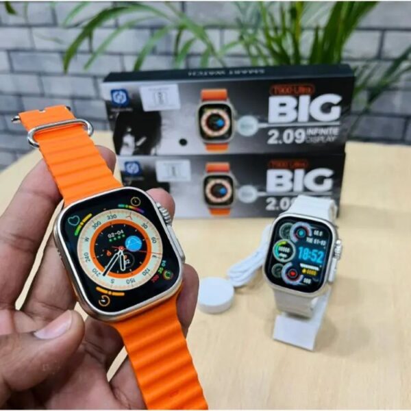 T900 Ultra Smart Watch Infinite Display 49MM Dial Size Built in Games Bluetooth Calling Crown Working - Image 5