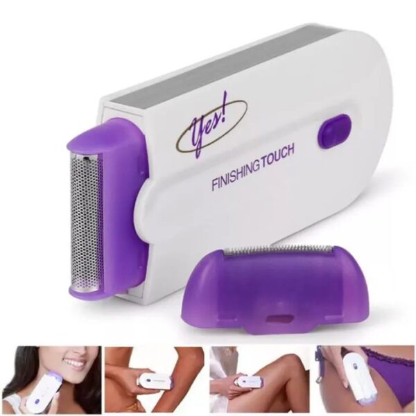 YES Finishing Touch USB Rechargeable 2 in 1 Instant Painless Hair Removal Machine for Men Women Legs Arm Face Body - Image 6